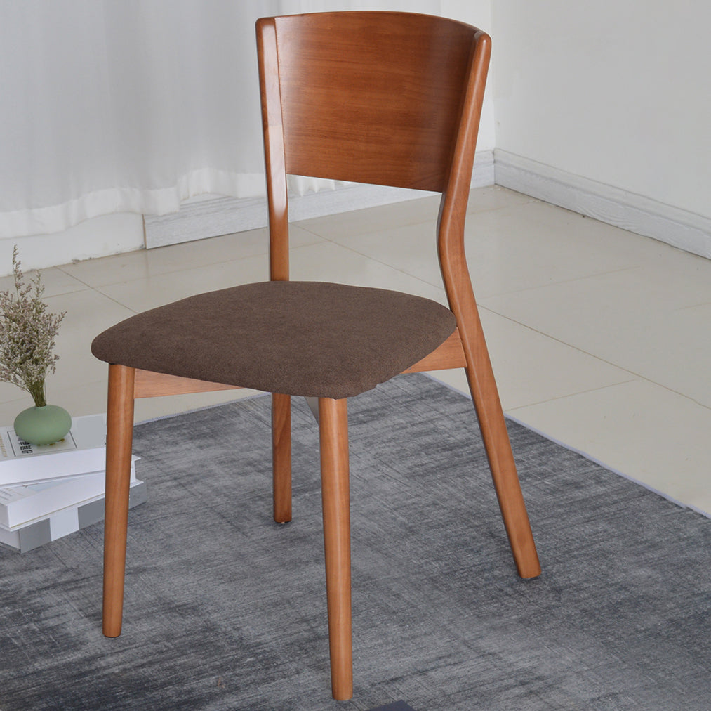 Industrial Dining Chair Open Back Side Chair with Wood Legs for Home Use Clearhalo ' kitchen&dining_furn' 'Dining Chairs' 'Dining Tables & Seating' 'dining_chair' 'furn' 'furn_dining_chair' 'Furniture' 'furniture_dining_chair' 'Kitchen & Dining Furniture' 'kitchen' 3650228