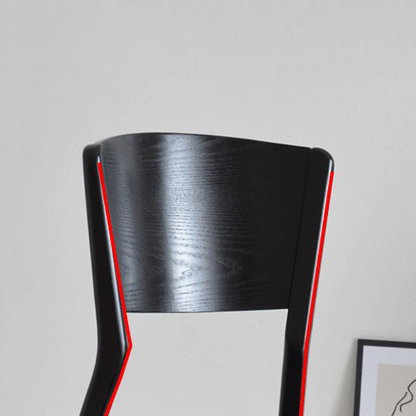 Industrial Dining Chair Open Back Side Chair with Wood Legs for Home Use Clearhalo ' kitchen&dining_furn' 'Dining Chairs' 'Dining Tables & Seating' 'dining_chair' 'furn' 'furn_dining_chair' 'Furniture' 'furniture_dining_chair' 'Kitchen & Dining Furniture' 'kitchen' 3650241