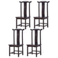 Traditional Style Solid Wood Side Chair Matte Finish Slat Back Dining Chair for Home Black 4 Piece Set Clearhalo ' kitchen&dining_furn' 'Dining Chairs' 'Dining Tables & Seating' 'dining_chair' 'furn' 'furn_dining_chair' 'Furniture' 'furniture_dining_chair' 'Kitchen & Dining Furniture' 'kitchen' 3650247
