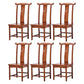 Traditional Style Solid Wood Side Chair Matte Finish Slat Back Dining Chair for Home Brown 6 Piece Set Clearhalo ' kitchen&dining_furn' 'Dining Chairs' 'Dining Tables & Seating' 'dining_chair' 'furn' 'furn_dining_chair' 'Furniture' 'furniture_dining_chair' 'Kitchen & Dining Furniture' 'kitchen' 3650265