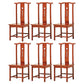 Traditional Style Solid Wood Side Chair Matte Finish Slat Back Dining Chair for Home Coffee 6 Piece Set Clearhalo ' kitchen&dining_furn' 'Dining Chairs' 'Dining Tables & Seating' 'dining_chair' 'furn' 'furn_dining_chair' 'Furniture' 'furniture_dining_chair' 'Kitchen & Dining Furniture' 'kitchen' 3650280