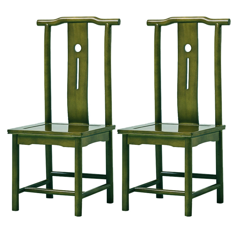 Traditional Style Solid Wood Side Chair Matte Finish Slat Back Dining Chair for Home Turquoise 2 Piece Set Clearhalo ' kitchen&dining_furn' 'Dining Chairs' 'Dining Tables & Seating' 'dining_chair' 'furn' 'furn_dining_chair' 'Furniture' 'furniture_dining_chair' 'Kitchen & Dining Furniture' 'kitchen' 3650287