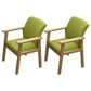 Modern Kitchen Khaki Dining Arm Chair Solid Wood Solid Back Dining Arm Chair Green 2 Piece Set Clearhalo ' kitchen&dining_furn' 'Dining Chairs' 'Dining Tables & Seating' 'dining_chair' 'furn' 'furn_dining_chair' 'Furniture' 'furniture_dining_chair' 'Kitchen & Dining Furniture' 'kitchen' 3650298