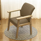 Modern Kitchen Khaki Dining Arm Chair Solid Wood Solid Back Dining Arm Chair Coffee 1 Piece Clearhalo ' kitchen&dining_furn' 'Dining Chairs' 'Dining Tables & Seating' 'dining_chair' 'furn' 'furn_dining_chair' 'Furniture' 'furniture_dining_chair' 'Kitchen & Dining Furniture' 'kitchen' 3650313