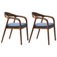 Traditional Style Solid Wood Dining Arm Chair Matte Finish Open Back Dining Chair Blue 2 Piece Set Clearhalo ' kitchen&dining_furn' 'Dining Chairs' 'Dining Tables & Seating' 'dining_chair' 'furn' 'furn_dining_chair' 'Furniture' 'furniture_dining_chair' 'Kitchen & Dining Furniture' 'kitchen' 3650348