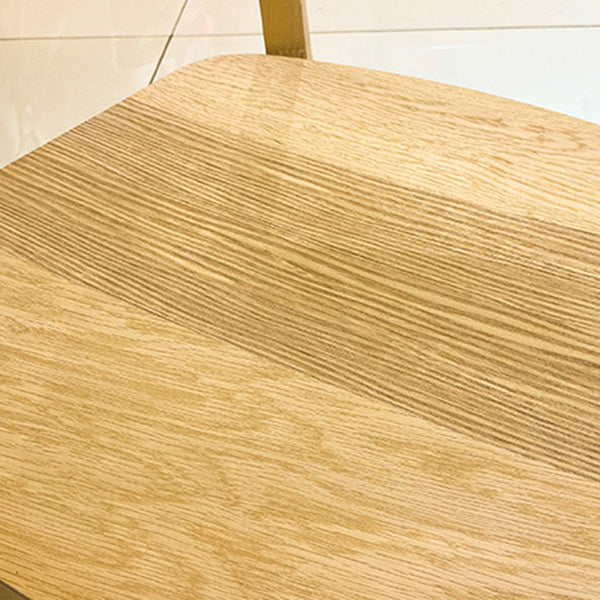 Minimalist Open Back Kitchen Dining Side Chair Solid Wood Dining Side Chair Clearhalo ' kitchen&dining_furn' 'Dining Chairs' 'Dining Tables & Seating' 'dining_chair' 'furn' 'furn_dining_chair' 'Furniture' 'furniture_dining_chair' 'Kitchen & Dining Furniture' 'kitchen' 3650391