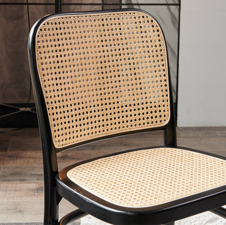 Modern Style Solid Wood Dining Room Kitchen Chair Open Back Side Chairs Clearhalo ' kitchen&dining_furn' 'Dining Chairs' 'Dining Tables & Seating' 'dining_chair' 'furn' 'furn_dining_chair' 'Furniture' 'furniture_dining_chair' 'Kitchen & Dining Furniture' 'kitchen' 3650452