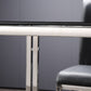 Contemporary Style Tempered Glass Top Dining Table 4 Legs Table for Dining Room Clearhalo ' dining_table' 'Dining Tables & Seating' 'Dining Tables' 'furn' 'furn_dining_table' 'Furniture' 'furniture_dining_table' 'Kitchen & Dining Furniture' 'kitchen&dining_furn' 'kitchen' 'kitchen_dining_table' 3661765