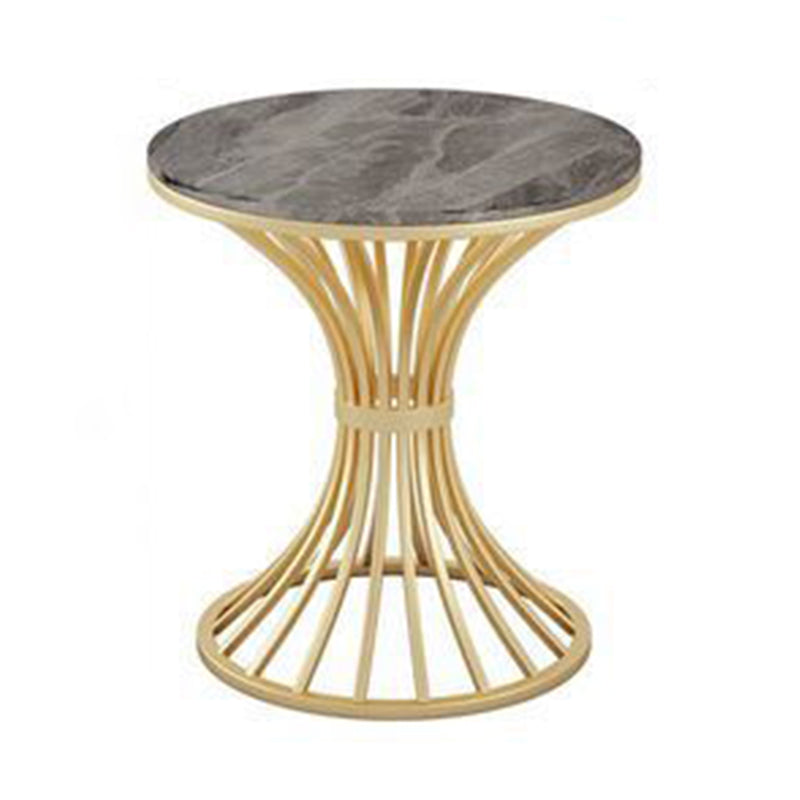 Modern Style Sintered Stone Dining Table Round Pedestal Table for Dinning Room Clearhalo ' dining_table' 'Dining Tables & Seating' 'Dining Tables' 'Furniture' 'furniture_dining_table' 'Kitchen & Dining Furniture' 'kitchen&dining_furn' 'kitchen' 'kitchen_dining_table' 3661782