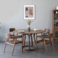 Modern Solid Wood Dining Table Brown Round Table with Pedestal Base for Home Clearhalo ' dining_table' 'Dining Tables & Seating' 'Dining Tables' 'furn' 'furn_dining_table' 'Furniture' 'furniture_dining_table' 'Kitchen & Dining Furniture' 'kitchen&dining_furn' 'kitchen' 'kitchen_dining_table' 3661888