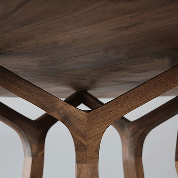 Modern Solid Wood Dining Table Brown Round Table with Pedestal Base for Home Clearhalo ' dining_table' 'Dining Tables & Seating' 'Dining Tables' 'furn' 'furn_dining_table' 'Furniture' 'furniture_dining_table' 'Kitchen & Dining Furniture' 'kitchen&dining_furn' 'kitchen' 'kitchen_dining_table' 3661890