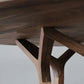 Modern Solid Wood Dining Table Brown Round Table with Pedestal Base for Home Clearhalo ' dining_table' 'Dining Tables & Seating' 'Dining Tables' 'furn' 'furn_dining_table' 'Furniture' 'furniture_dining_table' 'Kitchen & Dining Furniture' 'kitchen&dining_furn' 'kitchen' 'kitchen_dining_table' 3661892