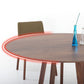 Modern Style Solid Wood Dining Table Brown Round Table with Pedestal Base for Home Clearhalo ' dining_table' 'Dining Tables & Seating' 'Dining Tables' 'furn' 'furn_dining_table' 'Furniture' 'furniture_dining_table' 'Kitchen & Dining Furniture' 'kitchen&dining_furn' 'kitchen' 'kitchen_dining_table' 3661928