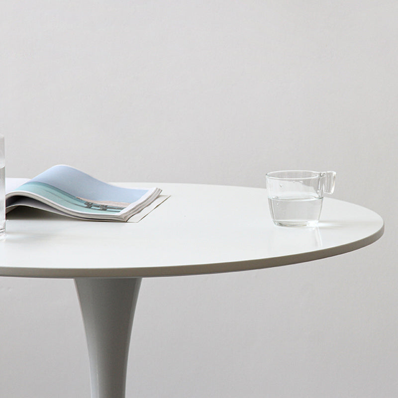 Contemporary Round Shape Sintered Stone Dining Table Standard Dining Table for Kitchen Clearhalo ' dining_table' 'Dining Tables & Seating' 'Dining Tables' 'furn' 'furn_dining_table' 'Furniture' 'furniture_dining_table' 'Kitchen & Dining Furniture' 'kitchen&dining_furn' 'kitchen' 'kitchen_dining_table' 3661935