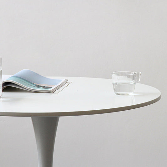 Contemporary Round Shape Sintered Stone Dining Table Standard Dining Table for Kitchen