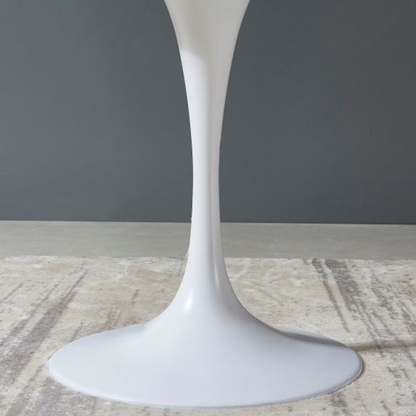 Contemporary Round Shape Sintered Stone Dining Table Standard Dining Table for Kitchen Clearhalo ' dining_table' 'Dining Tables & Seating' 'Dining Tables' 'furn' 'furn_dining_table' 'Furniture' 'furniture_dining_table' 'Kitchen & Dining Furniture' 'kitchen&dining_furn' 'kitchen' 'kitchen_dining_table' 3661940