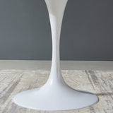Contemporary Round Shape Sintered Stone Dining Table Standard Dining Table for Kitchen Clearhalo ' dining_table' 'Dining Tables & Seating' 'Dining Tables' 'furn' 'furn_dining_table' 'Furniture' 'furniture_dining_table' 'Kitchen & Dining Furniture' 'kitchen&dining_furn' 'kitchen' 'kitchen_dining_table' 3661940