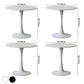 Contemporary Round Shape Sintered Stone Dining Table Standard Dining Table for Kitchen Clearhalo ' dining_table' 'Dining Tables & Seating' 'Dining Tables' 'furn' 'furn_dining_table' 'Furniture' 'furniture_dining_table' 'Kitchen & Dining Furniture' 'kitchen&dining_furn' 'kitchen' 'kitchen_dining_table' 3661941