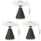 Modern Sintered Stone Kitchen Dining Table Round Shape Dining Table for Kitchen Clearhalo ' dining_table' 'Dining Tables & Seating' 'Dining Tables' 'furn' 'furn_dining_table' 'Furniture' 'furniture_dining_table' 'Kitchen & Dining Furniture' 'kitchen&dining_furn' 'kitchen' 'kitchen_dining_table' 3661952