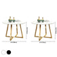 Modern Style Sintered Stone Dining Table Round Table with Double Pedestal Base Clearhalo ' dining_table' 'Dining Tables & Seating' 'Dining Tables' 'furn' 'furn_dining_table' 'Furniture' 'furniture_dining_table' 'Kitchen & Dining Furniture' 'kitchen&dining_furn' 'kitchen' 'kitchen_dining_table' 3661959