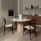 Solid Wood Round/Oval Dining Table Modern Contemporary Kitchen Table for Restaurant Clearhalo ' dining_table' 'Dining Tables & Seating' 'Dining Tables' 'furn' 'furn_dining_table' 'Furniture' 'furniture_dining_table' 'Kitchen & Dining Furniture' 'kitchen&dining_furn' 'kitchen' 'kitchen_dining_table' 3661977