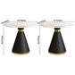 Modern Round Shape Kitchen Dining Table Sintered Stone Top Dining Table with Pedestal Base Clearhalo ' dining_table' 'Dining Tables & Seating' 'Dining Tables' 'furn' 'furn_dining_table' 'Furniture' 'furniture_dining_table' 'Kitchen & Dining Furniture' 'kitchen&dining_furn' 'kitchen' 'kitchen_dining_table' 3661987