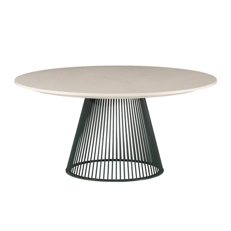 Pine Solid Wood Pedestal Table Simplicity Style Dining Table Round for Home White Without Chairs Clearhalo ' dining_table' 'Dining Tables & Seating' 'Dining Tables' 'furn' 'furn_dining_table' 'Furniture' 'furniture_dining_table' 'Kitchen & Dining Furniture' 'kitchen&dining_furn' 'kitchen' 'kitchen_dining_table' 3662017