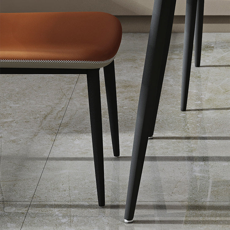 Foldable Sintered Stone Top Dining Table Round Table with Metal Base and 4 Legs Clearhalo ' dining_table' 'Dining Tables & Seating' 'Dining Tables' 'furn' 'furn_dining_table' 'Furniture' 'furniture_dining_table' 'Kitchen & Dining Furniture' 'kitchen&dining_furn' 'kitchen' 'kitchen_dining_table' 3662028