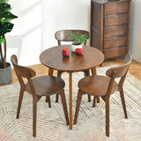 Simplicity Beech 3 Legs Dining Table Solid Wood Table Rectangle for Home Clearhalo ' dining_table' 'Dining Tables & Seating' 'Dining Tables' 'furn' 'furn_dining_table' 'Furniture' 'furniture_dining_table' 'Kitchen & Dining Furniture' 'kitchen&dining_furn' 'kitchen' 'kitchen_dining_table' 3662050