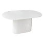 Contemporary Style Dining Table Oval Solid Wood Pedestal Table for Home Clearhalo ' dining_table' 'Dining Tables & Seating' 'Dining Tables' 'furn' 'furn_dining_table' 'Furniture' 'furniture_dining_table' 'Kitchen & Dining Furniture' 'kitchen&dining_furn' 'kitchen' 'kitchen_dining_table' 3662096