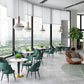 Minimalist Sintered Stone White Dining Table Round Shape Dining Table with Pedestal Base Clearhalo ' dining_table' 'Dining Tables & Seating' 'Dining Tables' 'furn' 'furn_dining_table' 'Furniture' 'furniture_dining_table' 'Kitchen & Dining Furniture' 'kitchen&dining_furn' 'kitchen' 'kitchen_dining_table' 3662110
