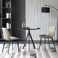 Contemporary Round Shape Standard Dining Table Sintered Stone Dining Table for Kitchen Clearhalo ' dining_table' 'Dining Tables & Seating' 'Dining Tables' 'furn' 'furn_dining_table' 'Furniture' 'furniture_dining_table' 'Kitchen & Dining Furniture' 'kitchen&dining_furn' 'kitchen' 'kitchen_dining_table' 3662120