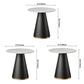 Round Table Dinette Table Contemporary Stone Dinner Room Table with Pedestal Base Clearhalo ' dining_table' 'Dining Tables & Seating' 'Dining Tables' 'furn' 'furn_dining_table' 'Furniture' 'furniture_dining_table' 'Kitchen & Dining Furniture' 'kitchen&dining_furn' 'kitchen' 'kitchen_dining_table' 3662193