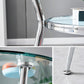 Round Transparent Dining Table Glass Table Modern with 3 Legs Pedestal Clearhalo ' dining_table' 'Dining Tables & Seating' 'Dining Tables' 'furn' 'furn_dining_table' 'Furniture' 'furniture_dining_table' 'Kitchen & Dining Furniture' 'kitchen&dining_furn' 'kitchen' 'kitchen_dining_table' 3662203