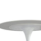 Modern Round Dining Room Table Sintered Stone Dining Table with Tulip Base Clearhalo ' dining_table' 'Dining Tables & Seating' 'Dining Tables' 'furn' 'furn_dining_table' 'Furniture' 'furniture_dining_table' 'Kitchen & Dining Furniture' 'kitchen&dining_furn' 'kitchen' 'kitchen_dining_table' 3662212