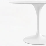 Modern Round Dining Room Table Sintered Stone Dining Table with Tulip Base Clearhalo ' dining_table' 'Dining Tables & Seating' 'Dining Tables' 'furn' 'furn_dining_table' 'Furniture' 'furniture_dining_table' 'Kitchen & Dining Furniture' 'kitchen&dining_furn' 'kitchen' 'kitchen_dining_table' 3662213