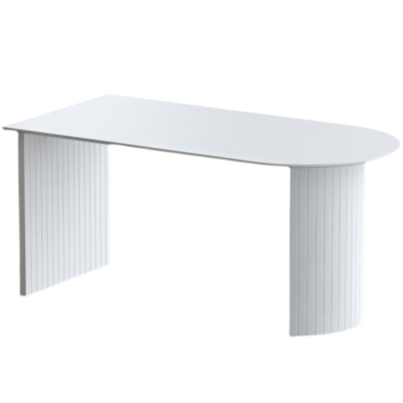 Solid Wood Modern Free Form Dining Table Marble Top Table for Dining Room and Kitchen Clearhalo ' dining_table' 'Dining Tables & Seating' 'Dining Tables' 'furn' 'furn_dining_table' 'Furniture' 'furniture_dining_table' 'Kitchen & Dining Furniture' 'kitchen&dining_furn' 'kitchen' 'kitchen_dining_table' 3662220
