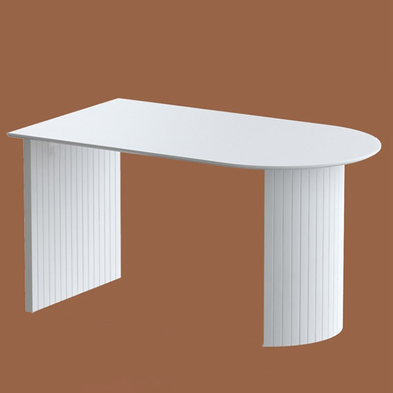 Solid Wood Modern Free Form Dining Table Marble Top Table for Dining Room and Kitchen Clearhalo ' dining_table' 'Dining Tables & Seating' 'Dining Tables' 'furn' 'furn_dining_table' 'Furniture' 'furniture_dining_table' 'Kitchen & Dining Furniture' 'kitchen&dining_furn' 'kitchen' 'kitchen_dining_table' 3662221