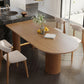 Irregular Shape Dining Table Wooden Island Table with 3 Legs for Restaurant Clearhalo ' dining_table' 'Dining Tables & Seating' 'Dining Tables' 'furn' 'furn_dining_table' 'Furniture' 'furniture_dining_table' 'Kitchen & Dining Furniture' 'kitchen&dining_furn' 'kitchen' 'kitchen_dining_table' 3662224