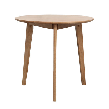 Contemporary Round Dining Table Oak Solid Wood Table for Home Kitchen Dinner Three Leg Without Chairs Clearhalo ' dining_table' 'Dining Tables & Seating' 'Dining Tables' 'furn' 'furn_dining_table' 'Furniture' 'furniture_dining_table' 'Kitchen & Dining Furniture' 'kitchen&dining_furn' 'kitchen' 'kitchen_dining_table' 3662249