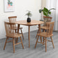 Contemporary Round Dining Table Oak Solid Wood Table for Home Kitchen Dinner Clearhalo ' dining_table' 'Dining Tables & Seating' 'Dining Tables' 'furn' 'furn_dining_table' 'Furniture' 'furniture_dining_table' 'Kitchen & Dining Furniture' 'kitchen&dining_furn' 'kitchen' 'kitchen_dining_table' 3662256