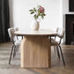 Oval Pine Solid Wood Table Modern Dining Table with Double Pedestal for Restaurant Clearhalo ' dining_table' 'Dining Tables & Seating' 'Dining Tables' 'furn' 'furn_dining_table' 'Furniture' 'furniture_dining_table' 'Kitchen & Dining Furniture' 'kitchen&dining_furn' 'kitchen' 'kitchen_dining_table' 3662271