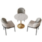 Metal Contemporary Round Dining Table Sintered Stone Table for Dining Room Clearhalo ' dining_table' 'Dining Tables & Seating' 'Dining Tables' 'furn' 'furn_dining_table' 'Furniture' 'furniture_dining_table' 'Kitchen & Dining Furniture' 'kitchen&dining_furn' 'kitchen' 'kitchen_dining_table' 3662281