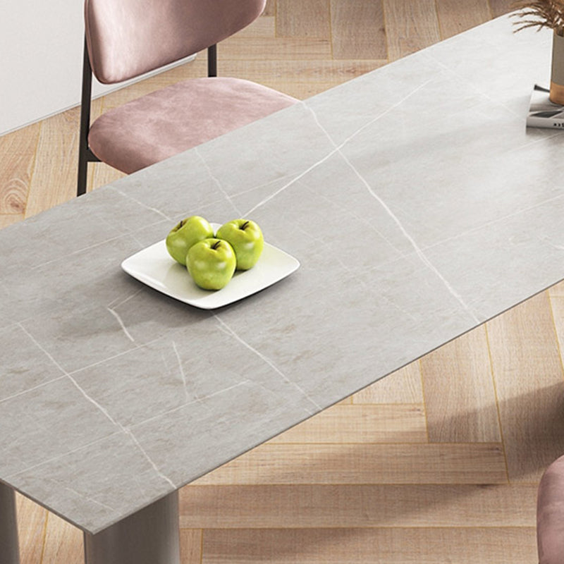 3 Legs Dining Site Table Contemporary Style Dinette Table for Home Kitchen Clearhalo ' dining_table' 'Dining Tables & Seating' 'Dining Tables' 'furn' 'furn_dining_table' 'Furniture' 'furniture_dining_table' 'Kitchen & Dining Furniture' 'kitchen&dining_furn' 'kitchen' 'kitchen_dining_table' 3662334