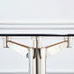 Round 3 Legs Minimalist Style Dining Table Three-Color Fixed Table of Glass Clearhalo ' dining_table' 'Dining Tables & Seating' 'Dining Tables' 'furn' 'furn_dining_table' 'Furniture' 'furniture_dining_table' 'Kitchen & Dining Furniture' 'kitchen&dining_furn' 'kitchen' 'kitchen_dining_table' 3662346