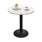 Tulip Base Table Simplicity Stone Dining Table Round for Dining Room Home White Without Chairs Clearhalo ' dining_table' 'Dining Tables & Seating' 'Dining Tables' 'furn' 'furn_dining_table' 'Furniture' 'furniture_dining_table' 'Kitchen & Dining Furniture' 'kitchen&dining_furn' 'kitchen' 'kitchen_dining_table' 3662451