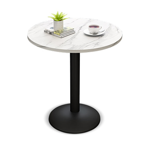 Tulip Base Table Simplicity Stone Dining Table Round for Dining Room Home White Without Chairs Clearhalo ' dining_table' 'Dining Tables & Seating' 'Dining Tables' 'furn' 'furn_dining_table' 'Furniture' 'furniture_dining_table' 'Kitchen & Dining Furniture' 'kitchen&dining_furn' 'kitchen' 'kitchen_dining_table' 3662451