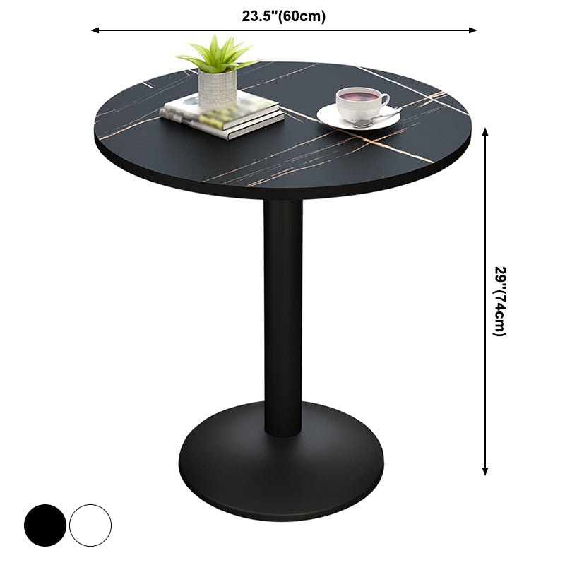 Tulip Base Table Simplicity Stone Dining Table Round for Dining Room Home Clearhalo ' dining_table' 'Dining Tables & Seating' 'Dining Tables' 'furn' 'furn_dining_table' 'Furniture' 'furniture_dining_table' 'Kitchen & Dining Furniture' 'kitchen&dining_furn' 'kitchen' 'kitchen_dining_table' 3662460