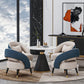 Stone Dining Site Table Contemporary Round Dining Table for Kitchen Home Clearhalo ' dining_table' 'Dining Tables & Seating' 'Dining Tables' 'furn' 'furn_dining_table' 'Furniture' 'furniture_dining_table' 'Kitchen & Dining Furniture' 'kitchen&dining_furn' 'kitchen' 'kitchen_dining_table' 3662565