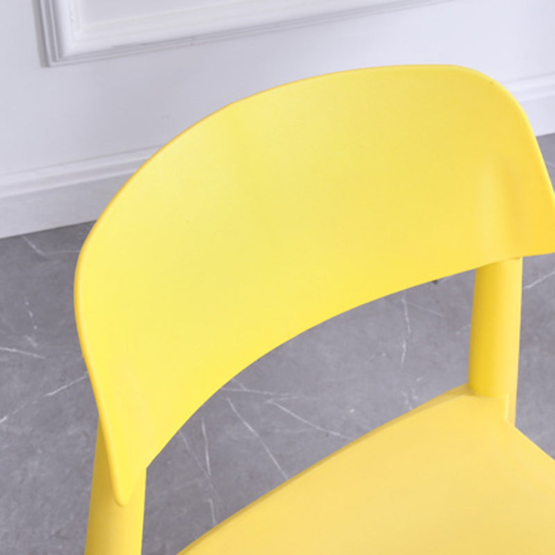Scandinavian Home Side Chair Open Back Wood Legs Dining Room Chair Set Clearhalo ' kitchen&dining_furn' 'Dining Chairs' 'Dining Tables & Seating' 'dining_chair' 'furn' 'furn_dining_chair' 'Furniture' 'furniture_dining_chair' 'Kitchen & Dining Furniture' 'kitchen' 3662632